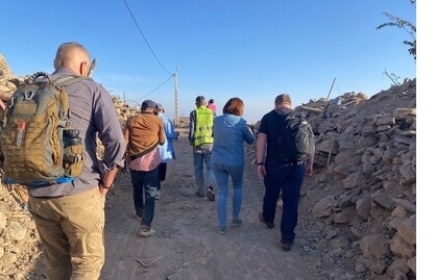 Il terremoto in Marocco ha causato grandi devastazioni. Immagine: Screenshot video YouTube ShelterBox